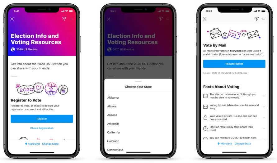 Election Info and Voting Resources on Instagram