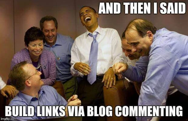 Obama Blog Comments SEO Meme