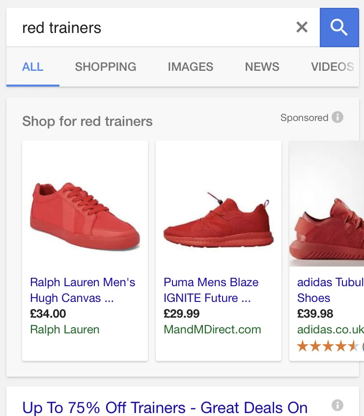 google shopping