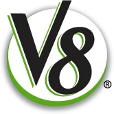 v8 juice logo