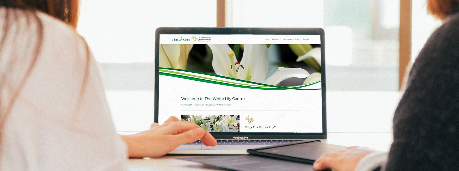 Sympathetic Website Design for Bereavement Support Centre