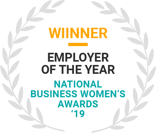 MRS Digital - WINNER at National Business Women’s Awards 2019 - Employer of The Year