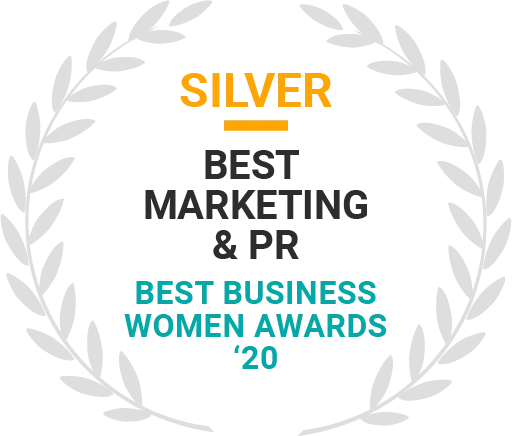 MRS Digital - SILVER at Best Business Women Awards 2020 - Best Marketing & PR