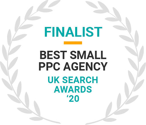 MRS Digital - FINALIST at UK Search Awards 2020 - Best Small PPC Agency