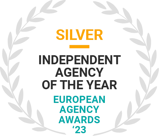 MRS Digital - SILVER at European Agency Awards 2023 - Independent Agency of the Year