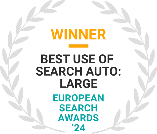 Winner: Best Use of Search Auto. European Search Awards 2024