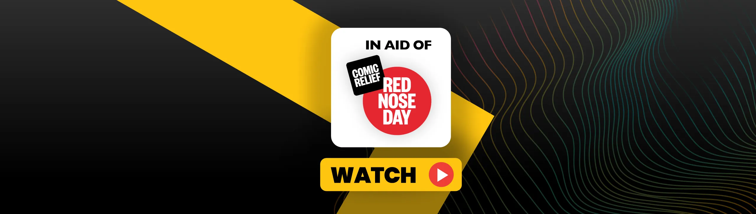 Comic Relief banner